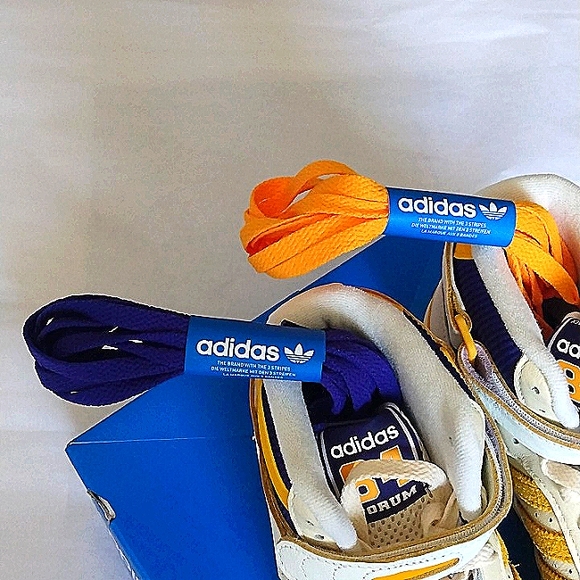 ADIDAS FORUM 84 High Top BASKETBALL SHOES GX9054 Sz 7 NWT Ivory Color Lets play! - Picture 16 of 17